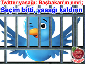 Tayyip Erdoan emir verdi: "Seimler bitti artk Twitter alabilir"