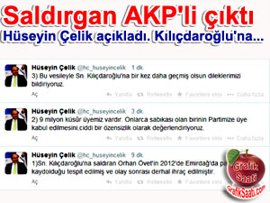 Saldrgan AKP'li kt