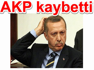 AK Parti AKP kaybetti Recep Tayyip Erdoan yenildi