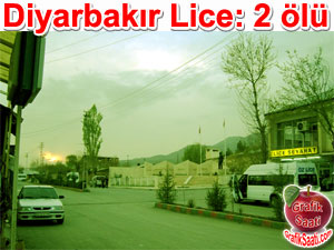 Diyarbakr Lice'de 2 gsterici ld Karakol inaat kalekol yapm