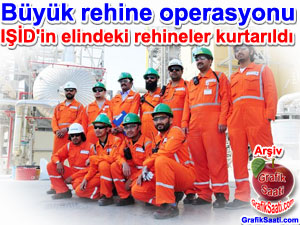 B�y�k rehine operasyonu: Almanya I��D'in kontrol etti�i b�lgede �al��an Alman rehineleri kurtard� | Irak gerilimi