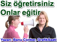 Siz retirsiniz, onlar eitir - Annelik yazlar Yazan: Banu Conker