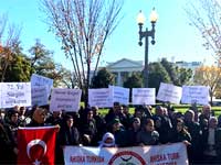 Amerika'da Ahıska Türkleri gösteri yaptı