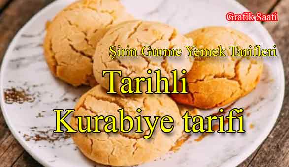 Tarihli kurabiye tarifi | Şirin Gurme yemek tarifleri